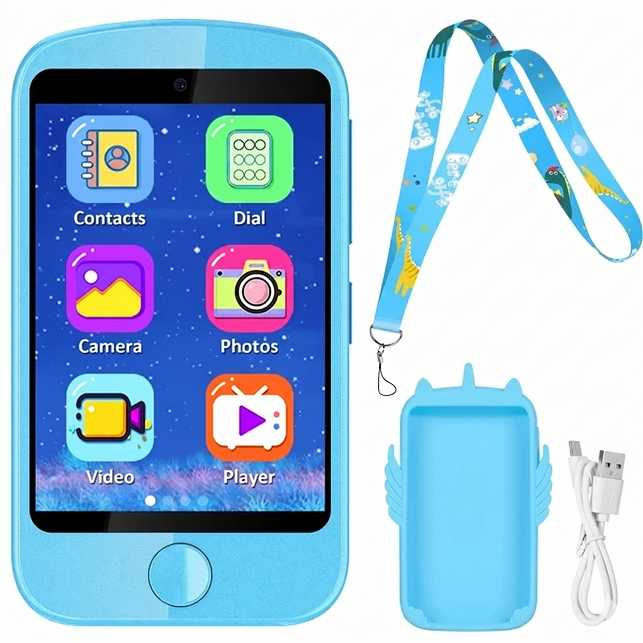 SHANNA Kids Smart Phone for Boys Girls 3-12 Year… product