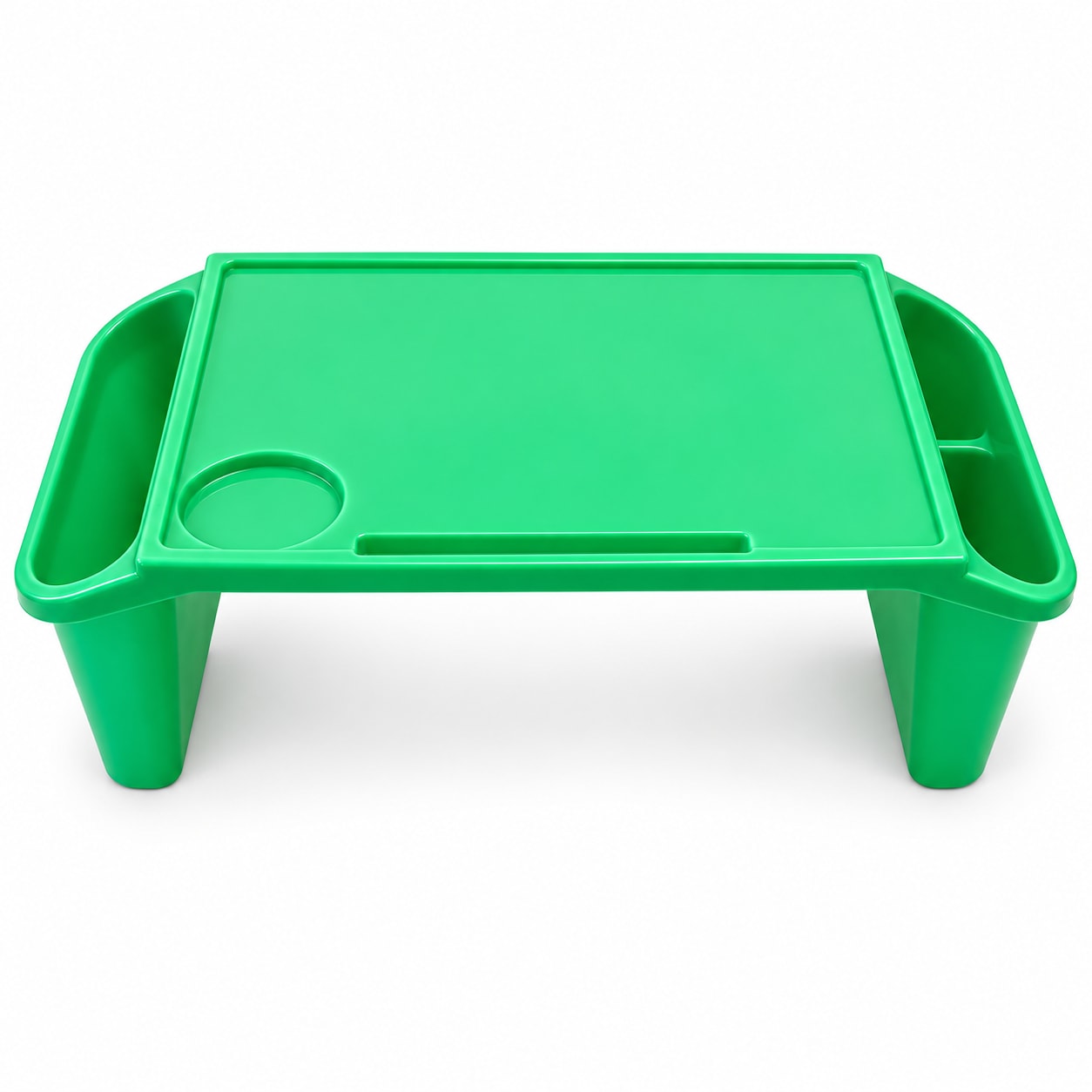 Bright Green Low Activity Table with Cup Recess and Side Storage product